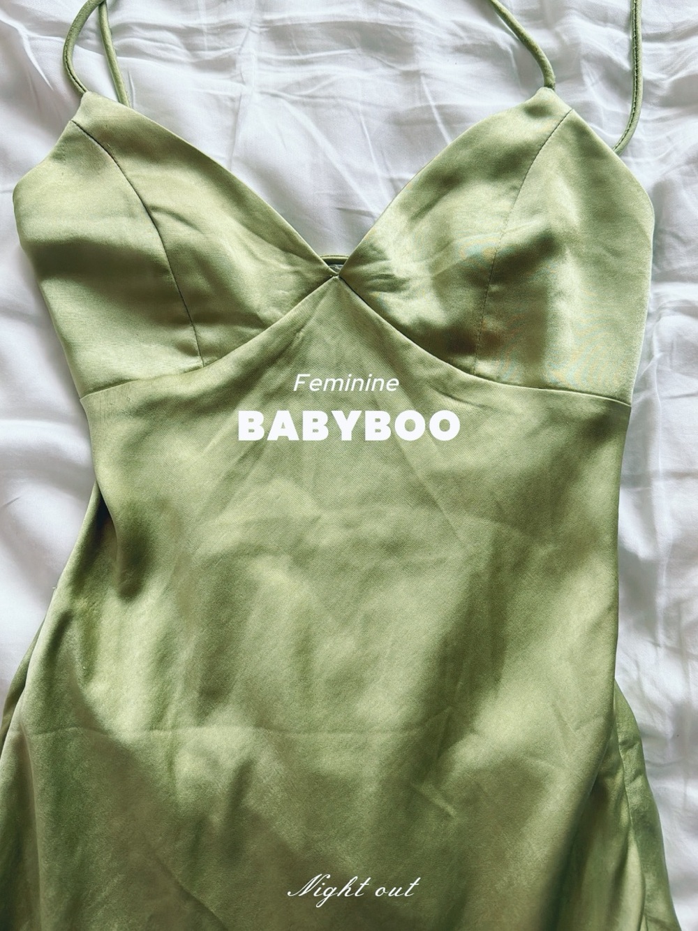 BABYBOO Isobel Maxi Dress Sage Green